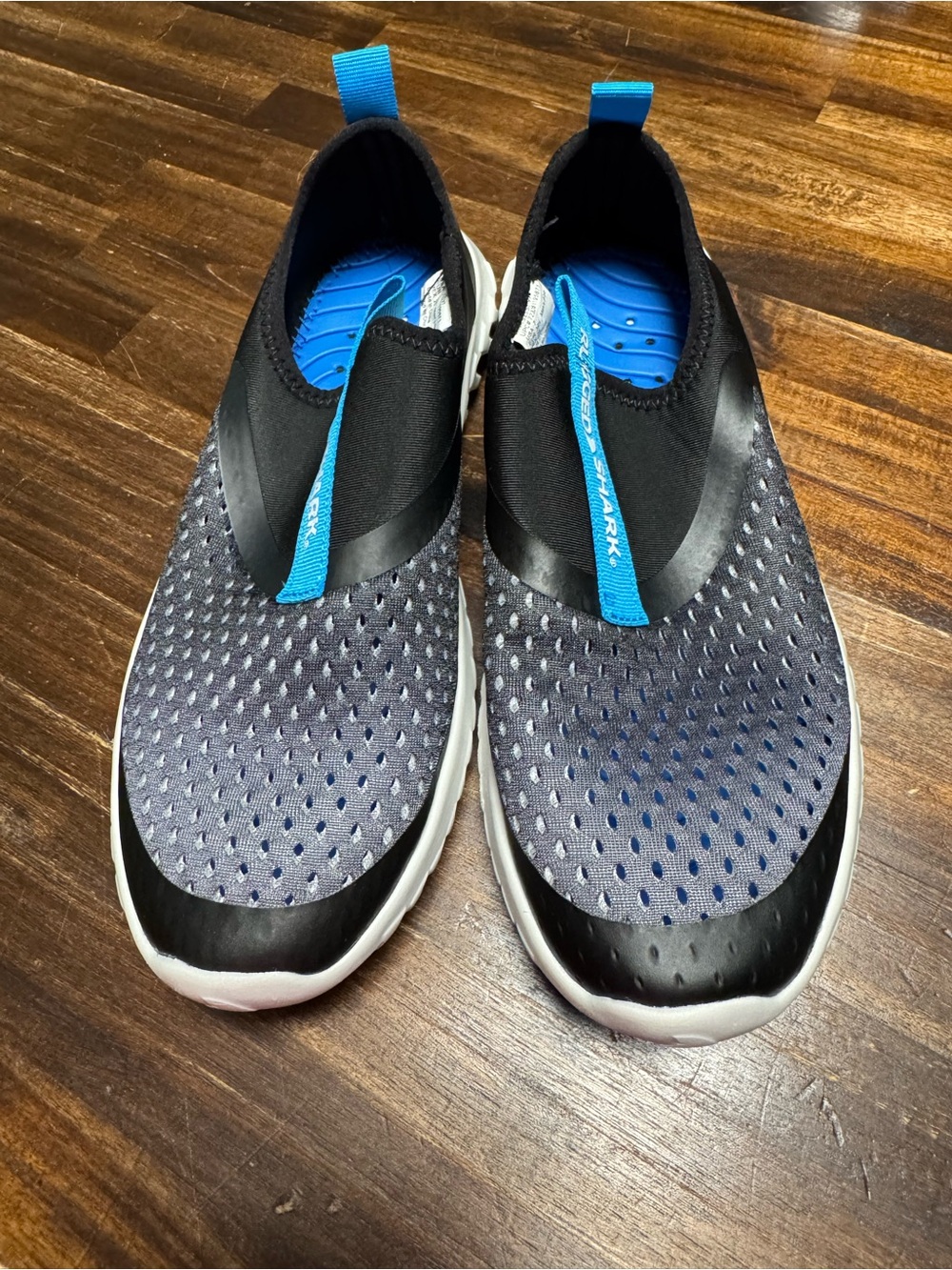 Men's Blue Slip-On Boat Shoes